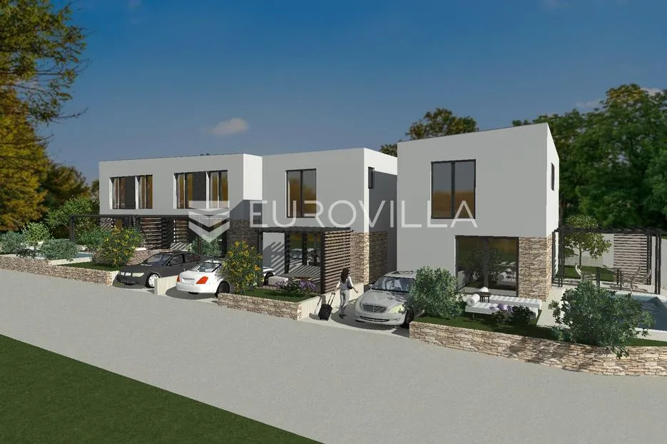istra, tar, novogradnja - kuća u nizu 75,18 m2 s bazenom i dvorištem 800m od mora - slika 5