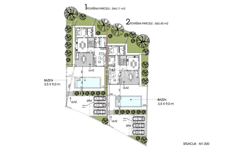 istra, marčana, dvojna kuća nkp 180 m2 u mirnom uređenom naselju - slika 11