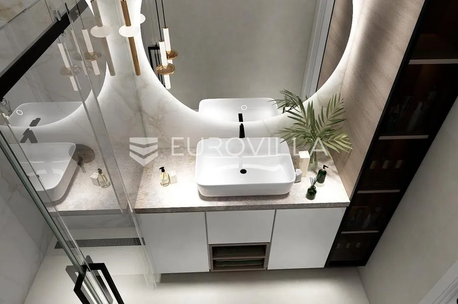 rijeka, kozala, luksuzan trosoban stan nkp 68 m2 novogradnja - slika 28
