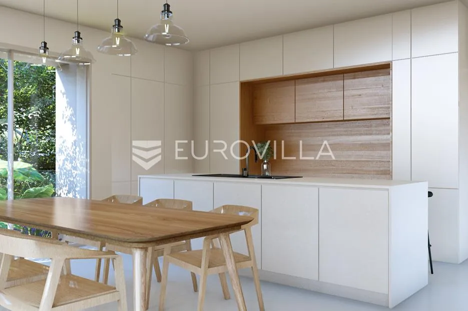 kaštel novi, moderna vila u izgradnji s bazenom i pogledom na more - slika 9