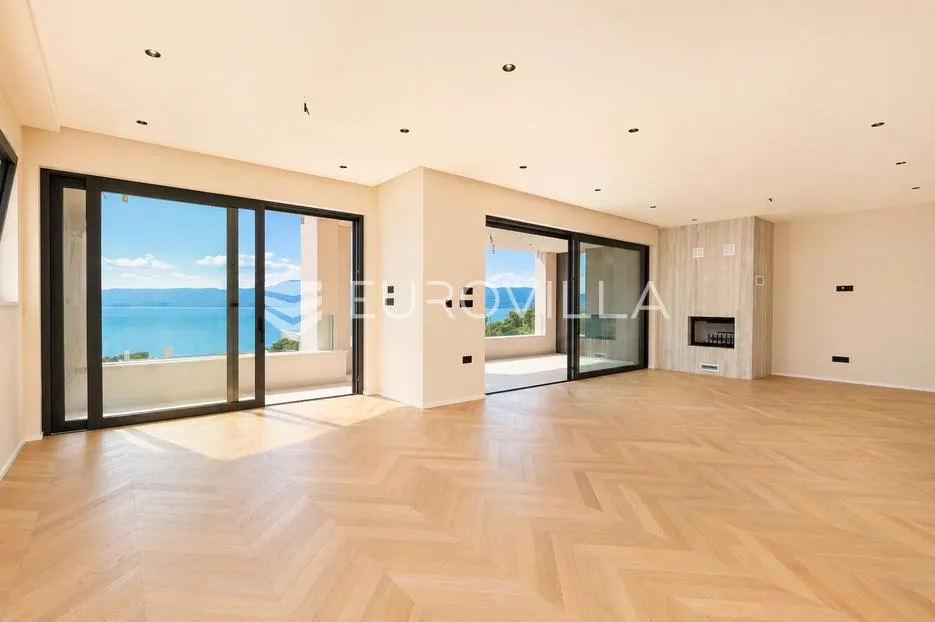 kostrena, rožići, ekskluzivan penthouse 200 m², panoramski pogled na more - slika 3