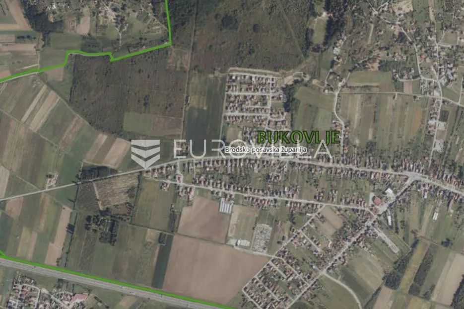 Slavonski Brod, Bukovlje, građevinsko zemljište 569 m², mirna lokacija