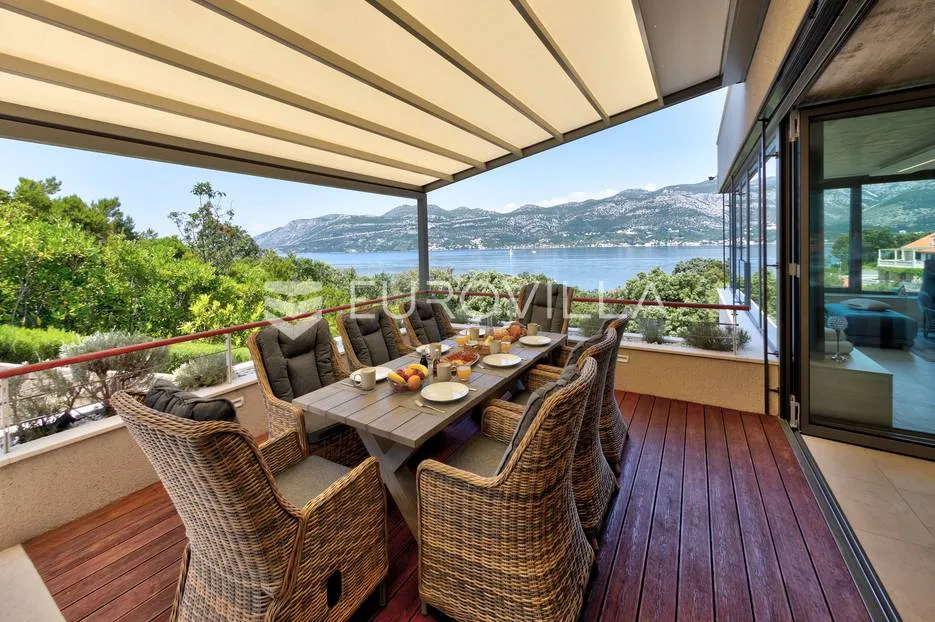 korčula, luksuzna moderna villa s pogledom na more, jedinstvena ponuda - slika 16