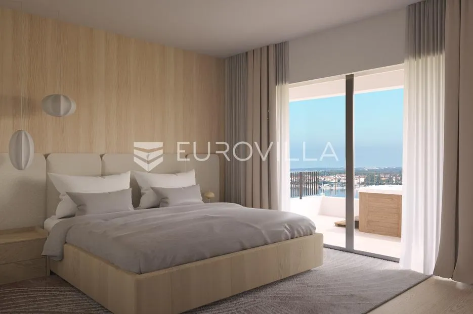 istra, umag, green tower residence, dvosoban apartman s terasom na 4. katu - slika 20