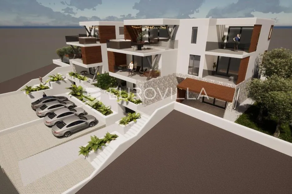 murter, građevinsko zemljište sa projektom za dvije ville - slika 7