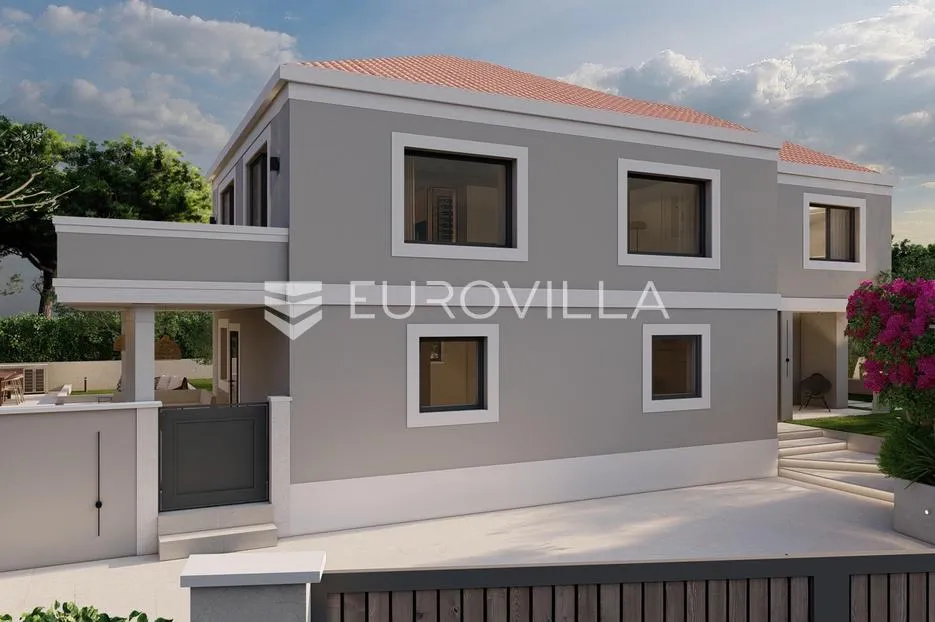 zadar, diklo: luksuzna vila prvi red do mora s bazenom i maslinikom - slika 8