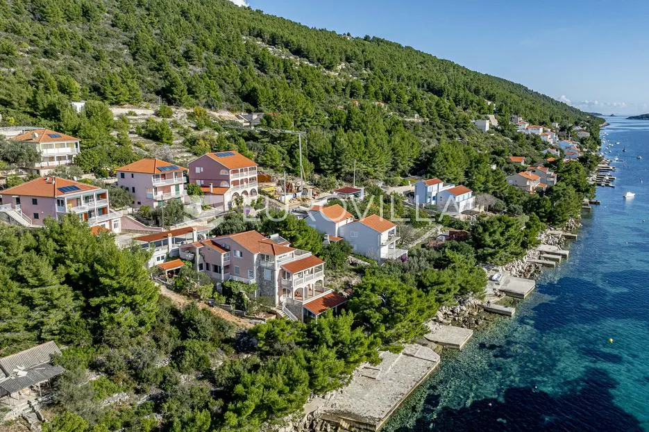 otok korčula, vela luka, kuća sa 5 apartmana u uvali karbuni - slika 3