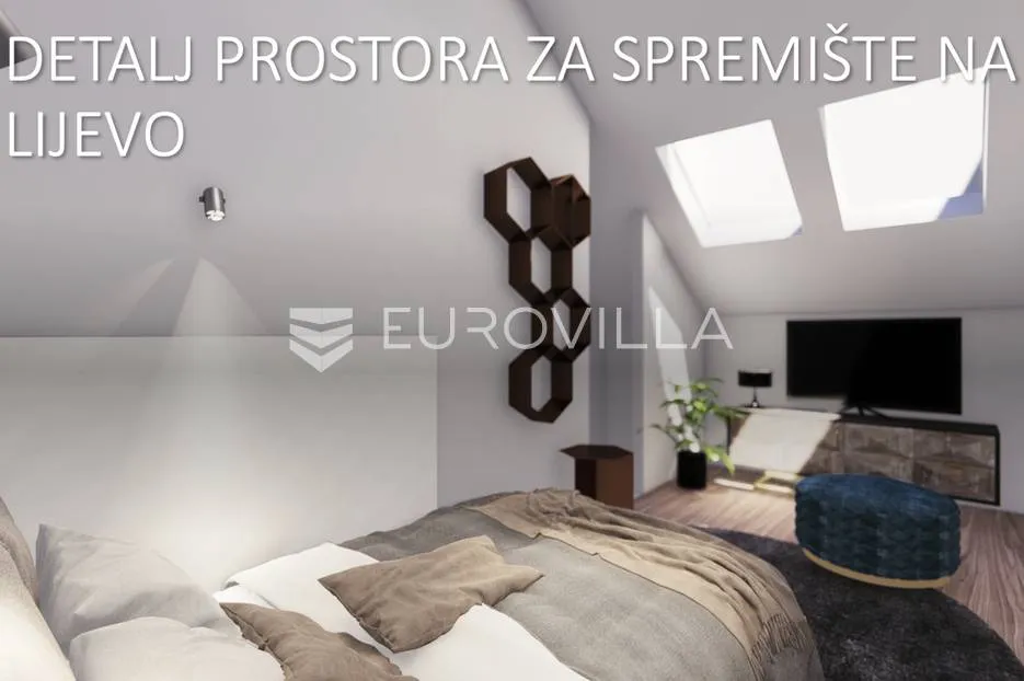 zagreb centar, dvosoban loft / dvoetažan stan - slika 8