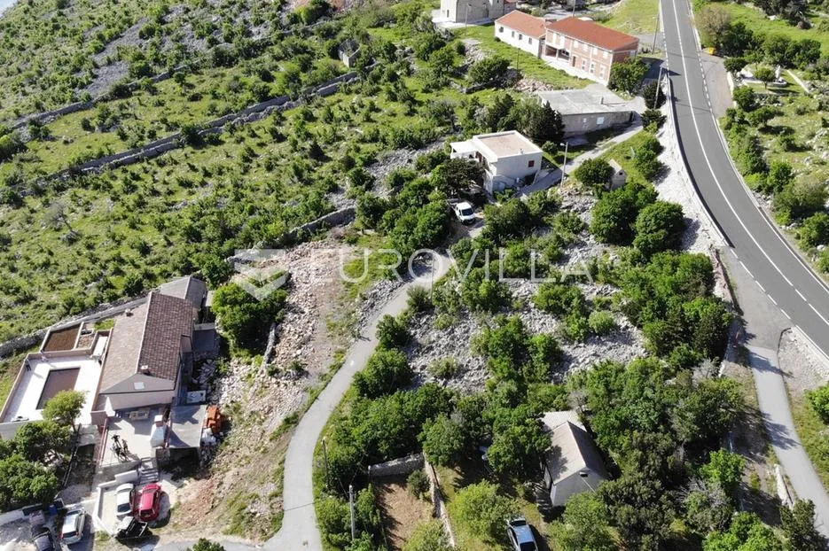 lukovo šugarje, građevinsko zemljište 1191 m², drugi red do mora - slika 3