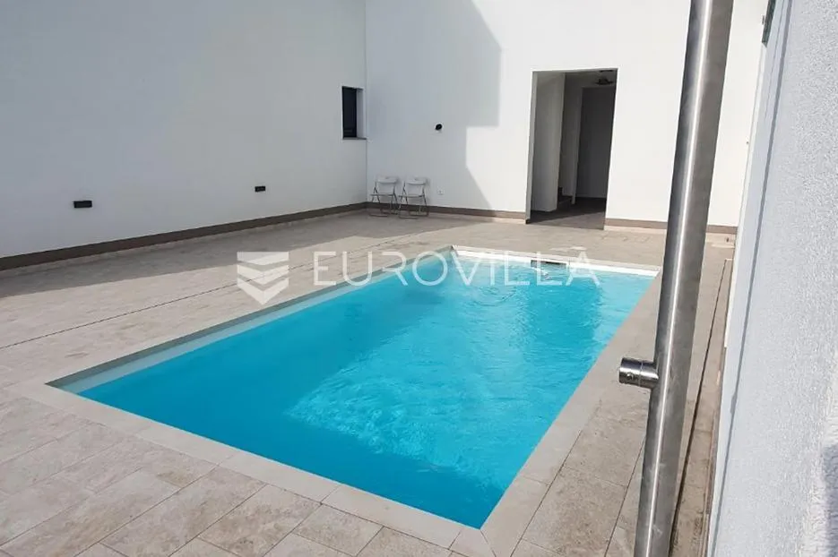 zadar, rtina, trosoban stan u novogradnji, 100 m od mora, pogled, bazen - slika 14