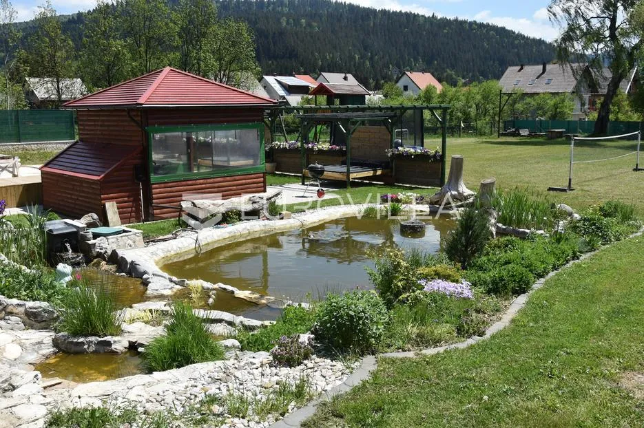 g.kotar, ravna gora, uhodani turistički objekt 1500 m² na parceli od 3799 m² - slika 3