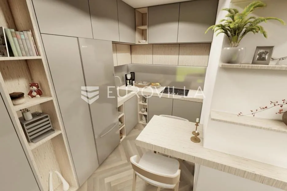zagreb, rudeš, funkcionalna garsonijera 28 m², novogradnja - slika 9
