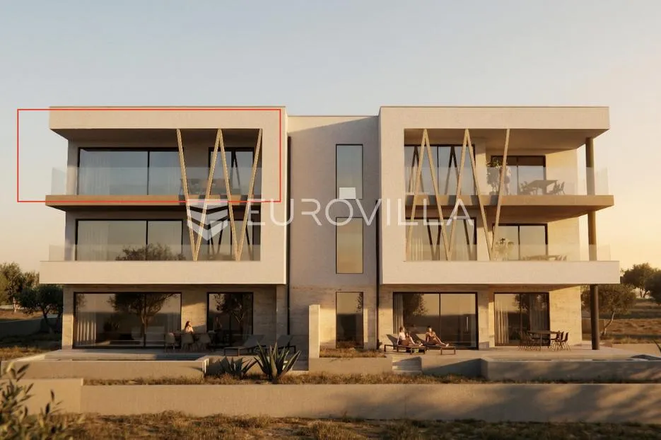 Tribunj, Adriatic Pearl 1, dvosoban stan na drugom katu s pogledom na more