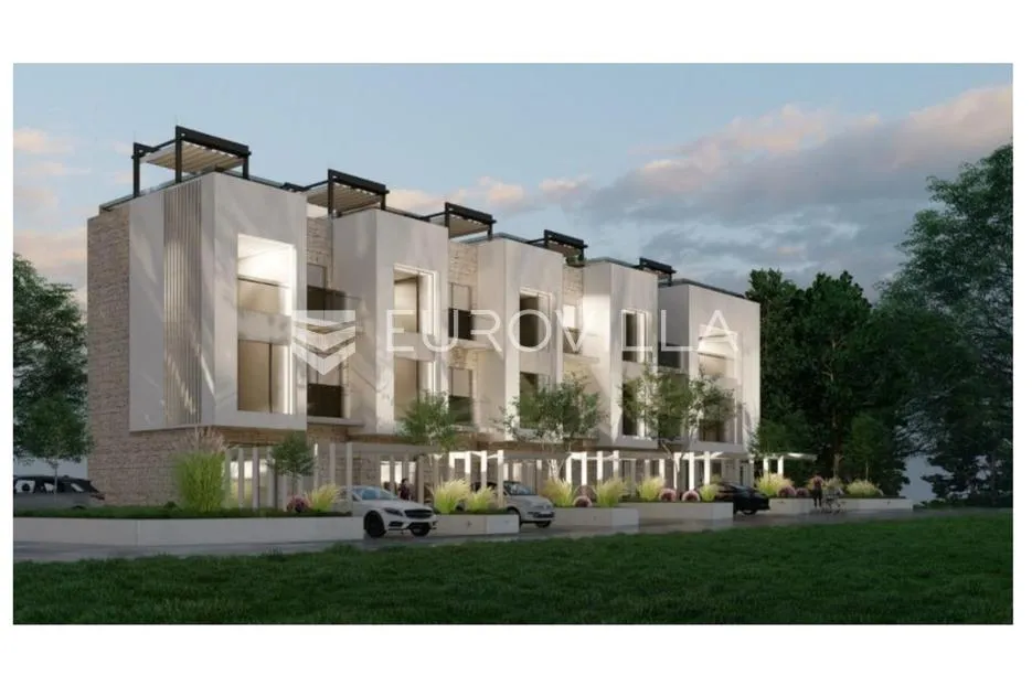sveti petar na moru, biograd na moru, dvoetažni stan s1 površine od 72,55 m² s vrtom od 44 m² - slika 7