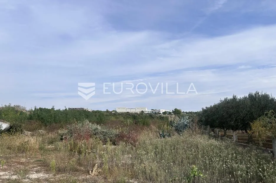 zadar, sv. filip i jakov, zemljište s pogledom na more površine 1006 m² - slika 2