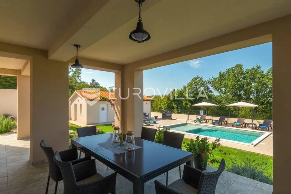 istra, rakalj, prekrasna vila s bazenom i pogledom na more na 1000 m² zemljišta - slika 7