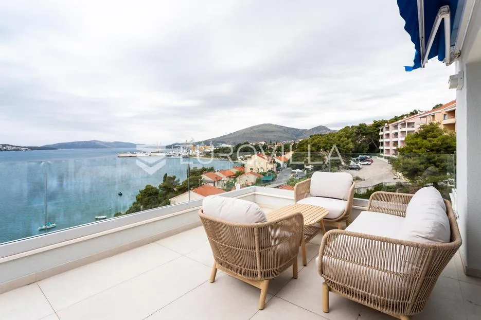 trogir, čiovo, moderan penthouse s panoramskim pogledom na more - slika 20