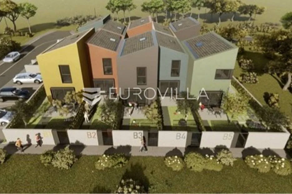 poreč, kuća b3 u nizu 117 m2, moderan stambeni projekt, mogućnost bazena, pogled na more - slika 20