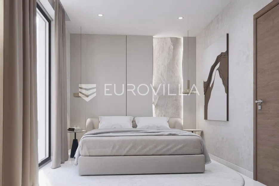 vodice, građevinsko zemljište 468 m², s projektom i dozvolm za vilu - slika 15