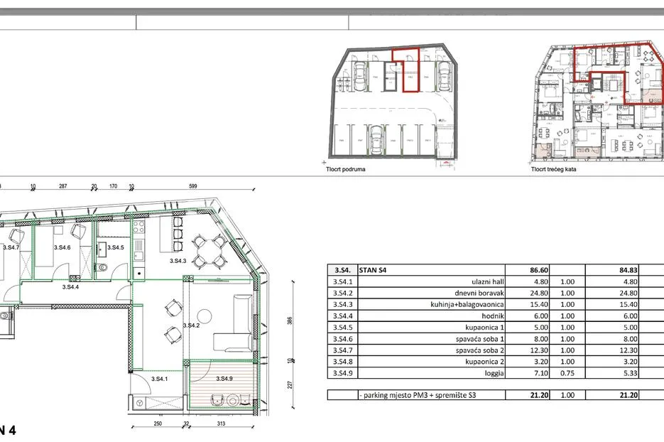 šibenik, ekskluzivan stan na rivi, prvi red do mora, 102,85 m² - slika 2