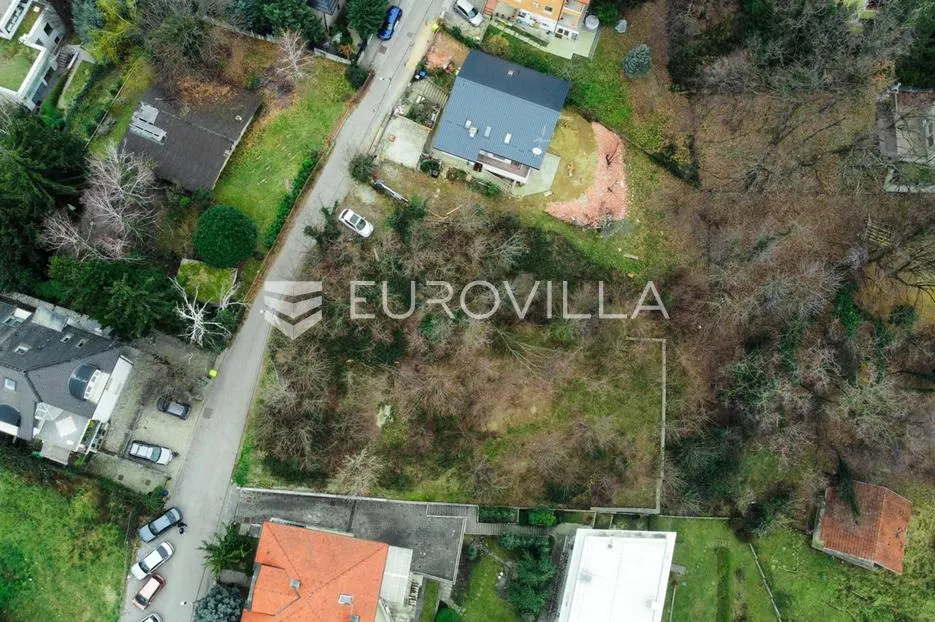 zagreb, šestinski vrh, građevinsko zemljište površine 1230 m², za dva objekta po 368 m² - slika 2