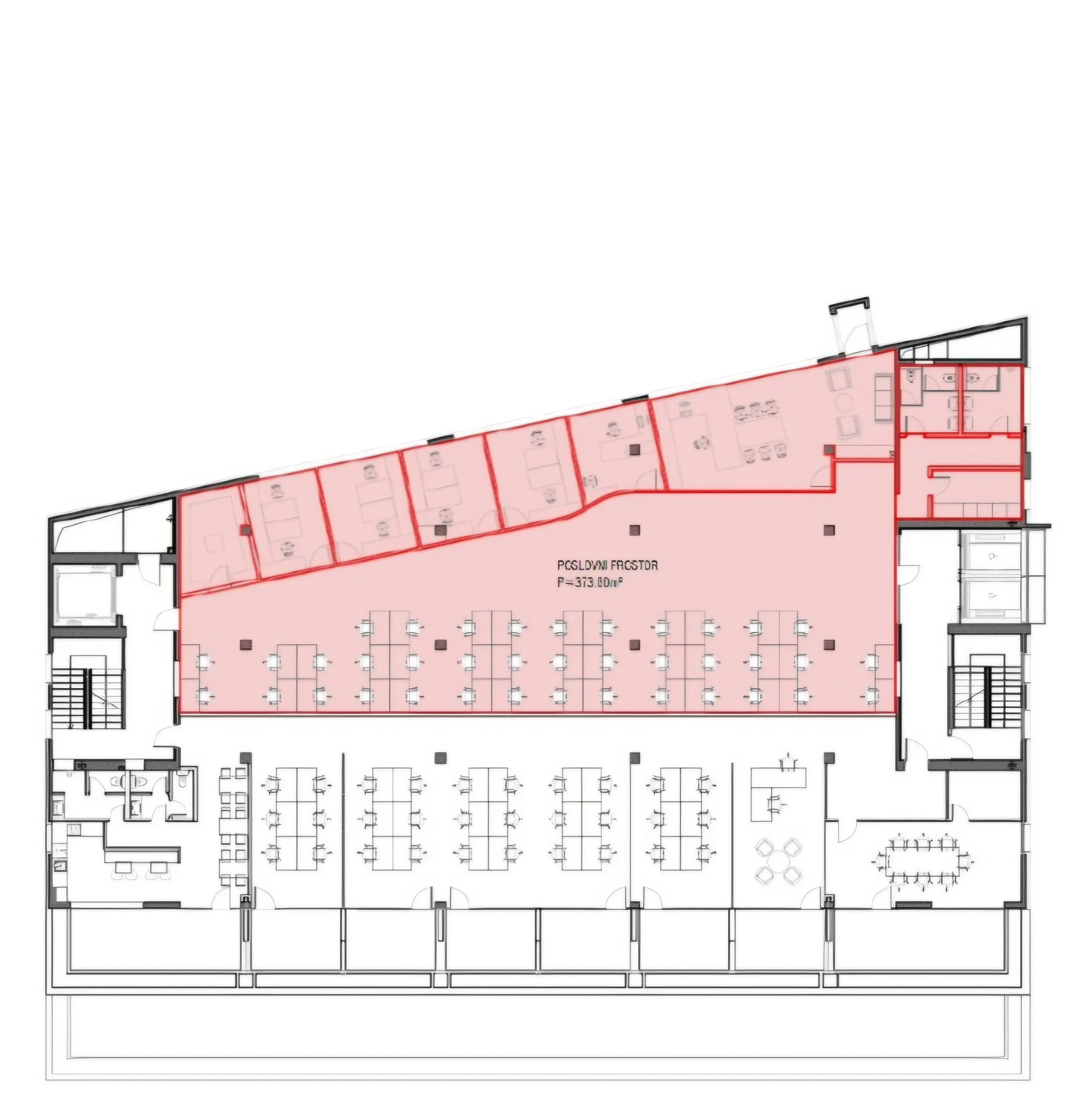 split, dračevac, vrhunski poslovni prostor 374 m² u novogradnji - slika 12