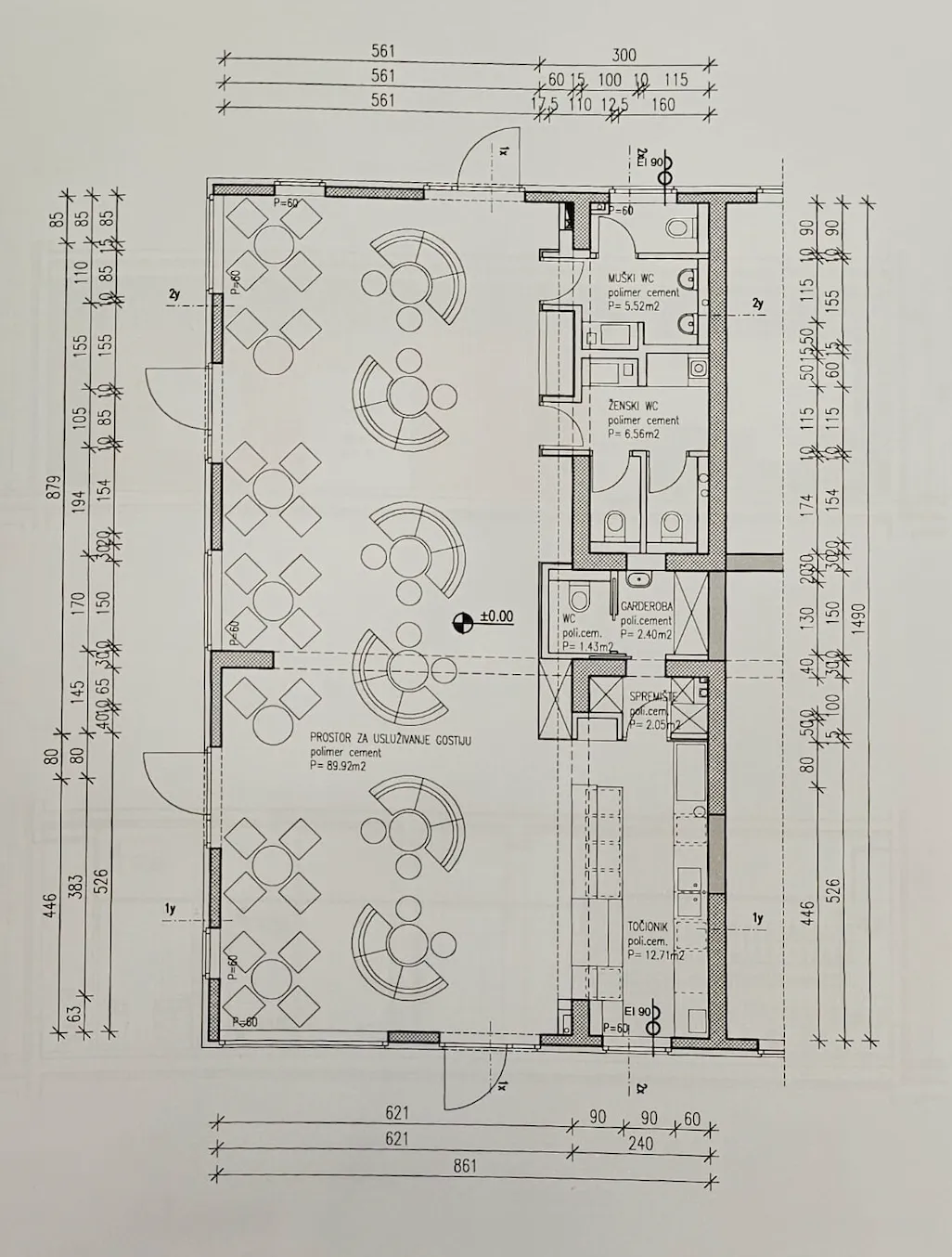 zagreb, savica, ugostiteljski lokal 187,39 m² - slika 5
