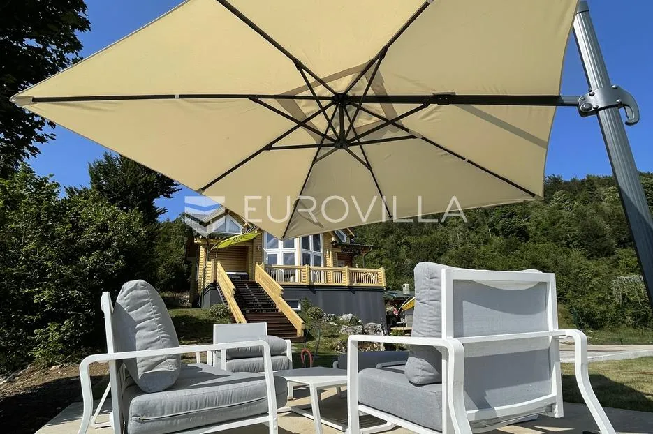 mrkopalj, prekrasna drvena kuća 150 m2 u srcu gorskog kotara - slika 23