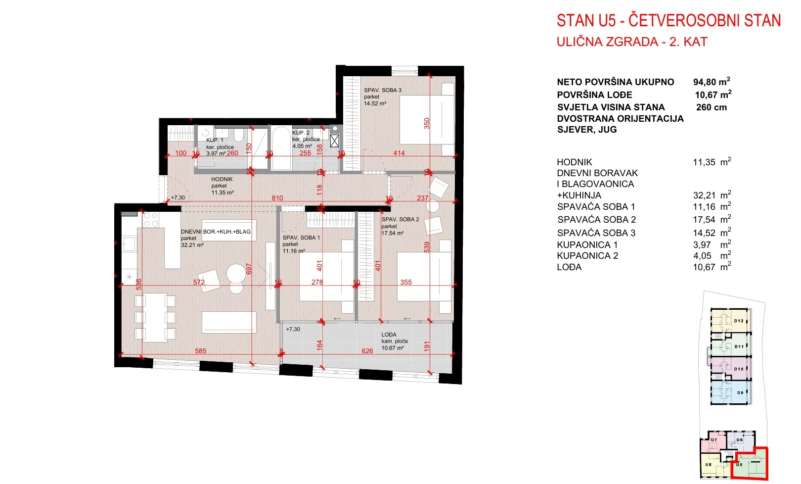 zagreb, maksimir, kvatrić, četversoban stan 103 m², novogradnja, garaža - slika 9