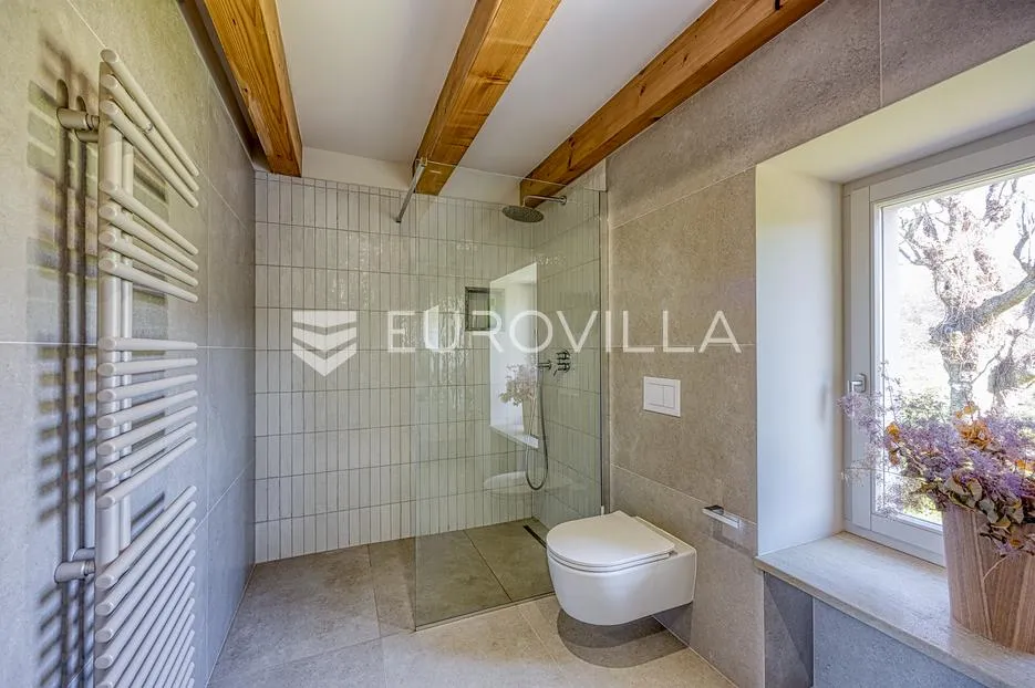 istra, labin, šumber, unikatna samostojeća villa na velikoj okućnici s pogledom - slika 36