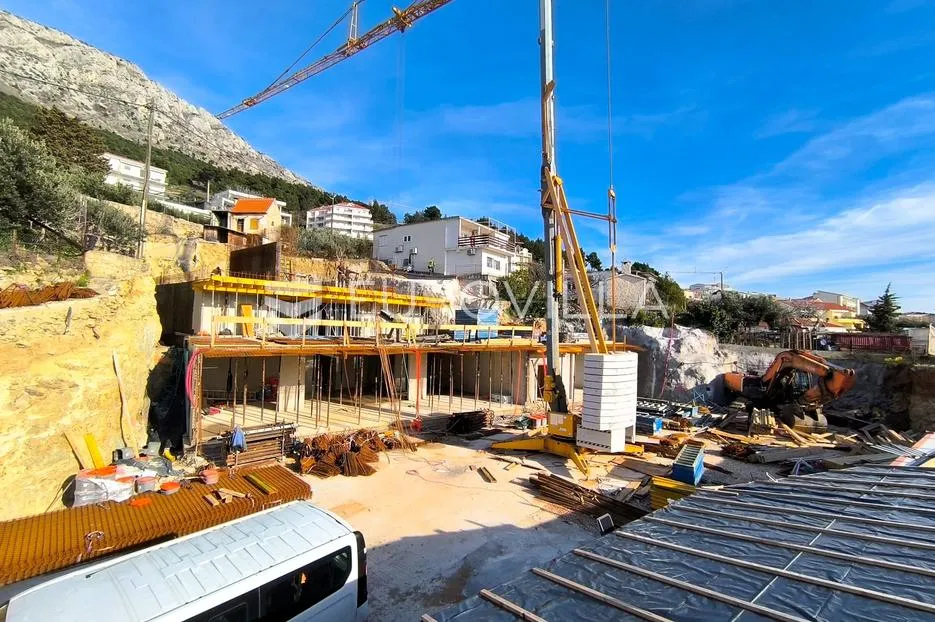 omiška rivijera, dvosoban stan južne orijentacije na prvom katu novogradnje, 75.95 m² - slika 5