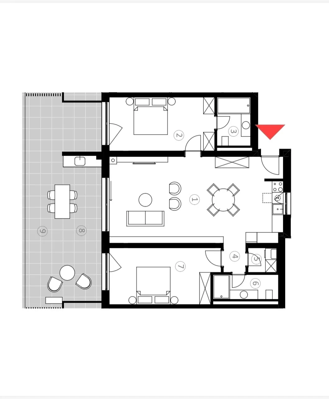 istra, umag, luksuzan penthouse s panoramskim pogledom, s401 - slika 23