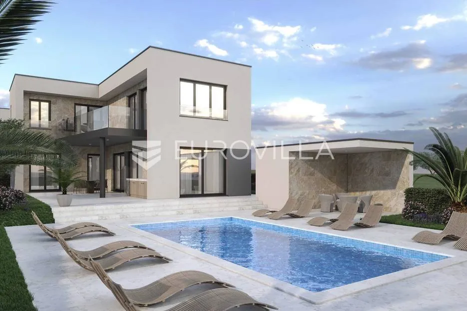 istra, peroj, luksuzna villa 200 m², s pogledom na more, 450 m od mora - slika 9
