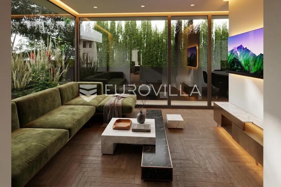 sveta nedelja meridian one, dvoetažan peterosoban stan s vrtom 147 m² - slika 10