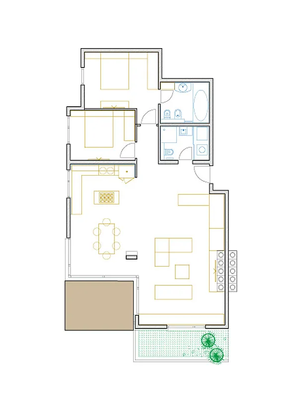 opatija, centar, predivan trosoban stan 129,51 m² - slika 7