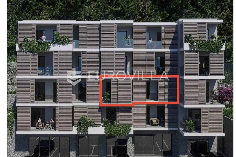 omiš, odličan dvosoban stan na drugom katu novogradnje - slika 13