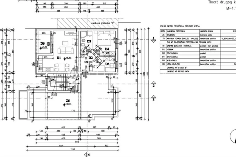 pula, valdebek, trosobni stan u novogradnji, 2. kat, 80.14 m², odlična lokacija i gradnja - slika 11