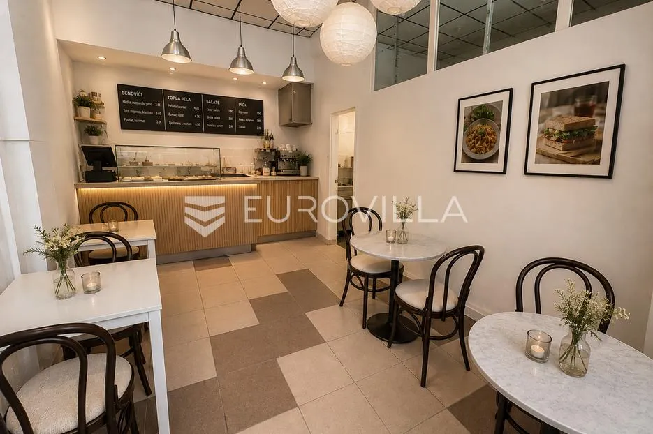 zagreb, srednjaci, uslužni lokal uz prostor za pripremu hrane, 76 m², top lokacija - slika 2
