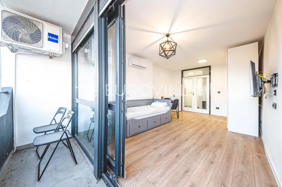 zagreb, srednjaci, odličan jednosoban stan s prekrasnim pogledom 28.50 m² - slika 4