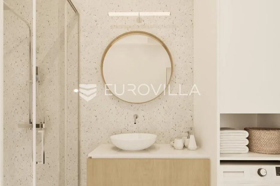istra, vabriga, dvosoban stan 74 m² na 1. katu s pogledom na more, 2 parkirna mjesta i ostava - slika 7