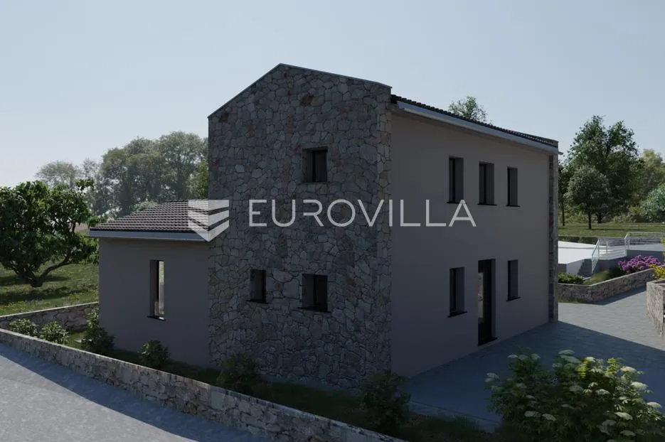 istra, marčana, moderna villa s bazenom u izgradnji, mir, priroda i luksuz u mirnom naselju - slika 7