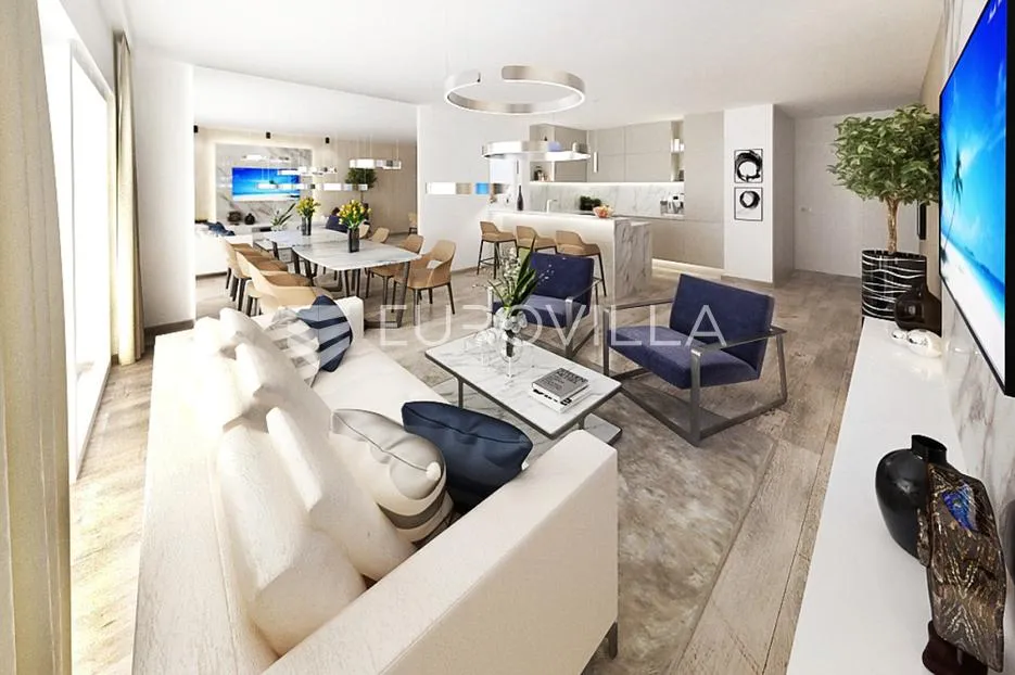 makarska, moderan dvosoban apartman s prostranom terasom - slika 2