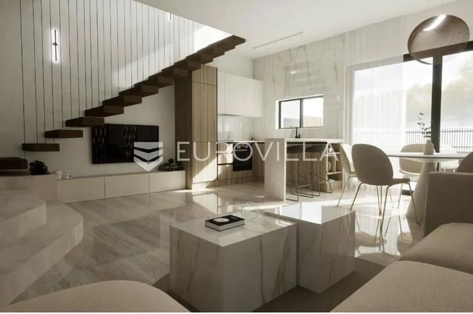 Vodice, NOVOGRADNJA, luksuzna kuća 103,76 m² u nizu s bazenom S2