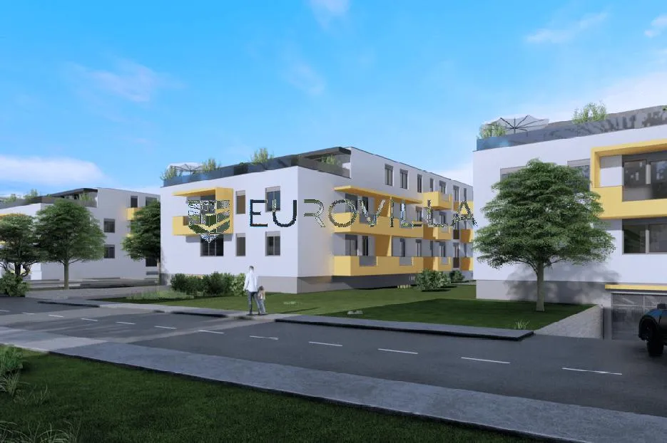 zagreb, odra, trosoban stan s garažnim parkirnim mjestom, neto površine 65.99 m², novogradnja - slika 2