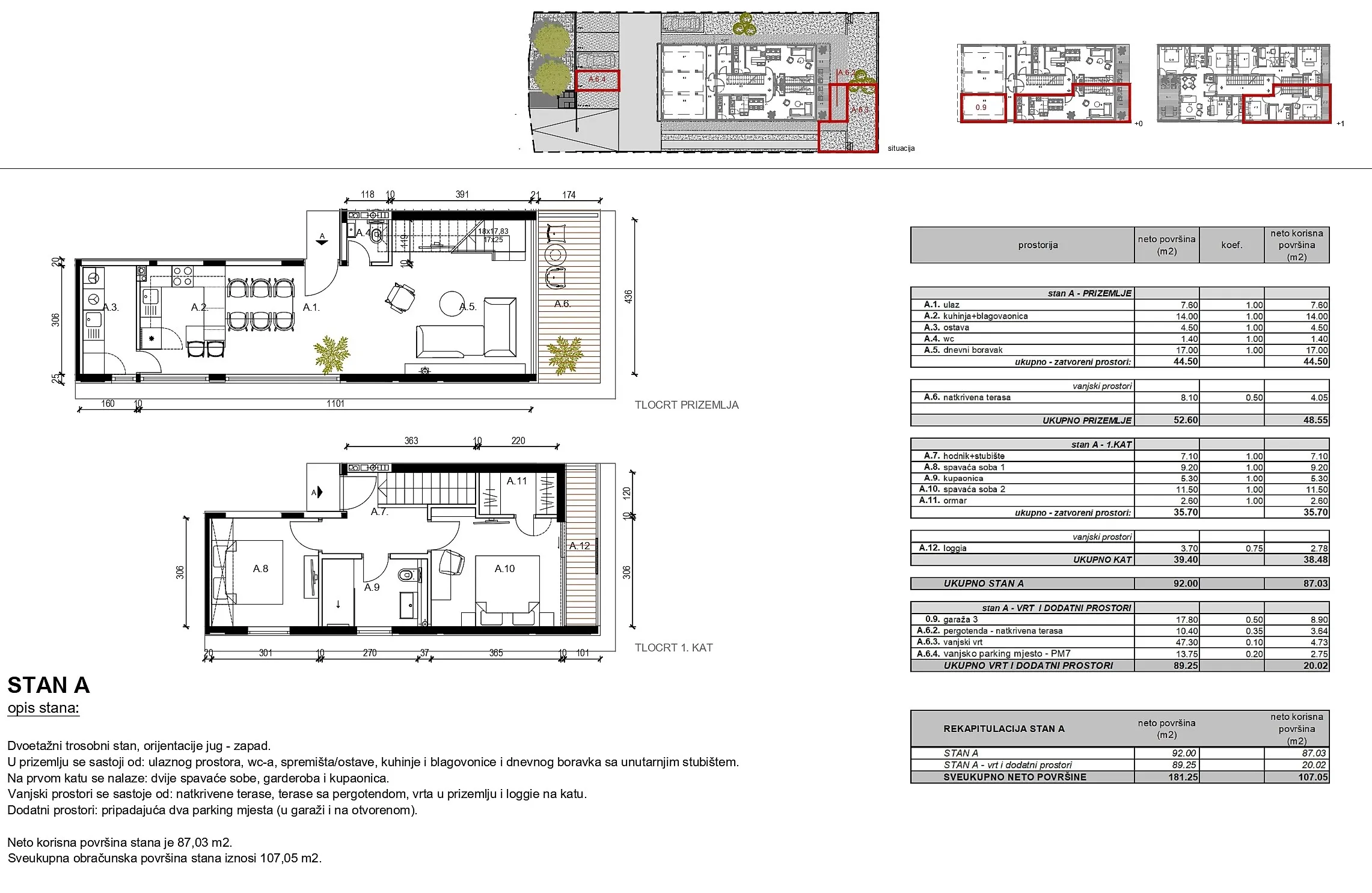 rovinj, kvalitetni trosobni stan 2. kat, 107 m² novogradnja, parking - slika 5