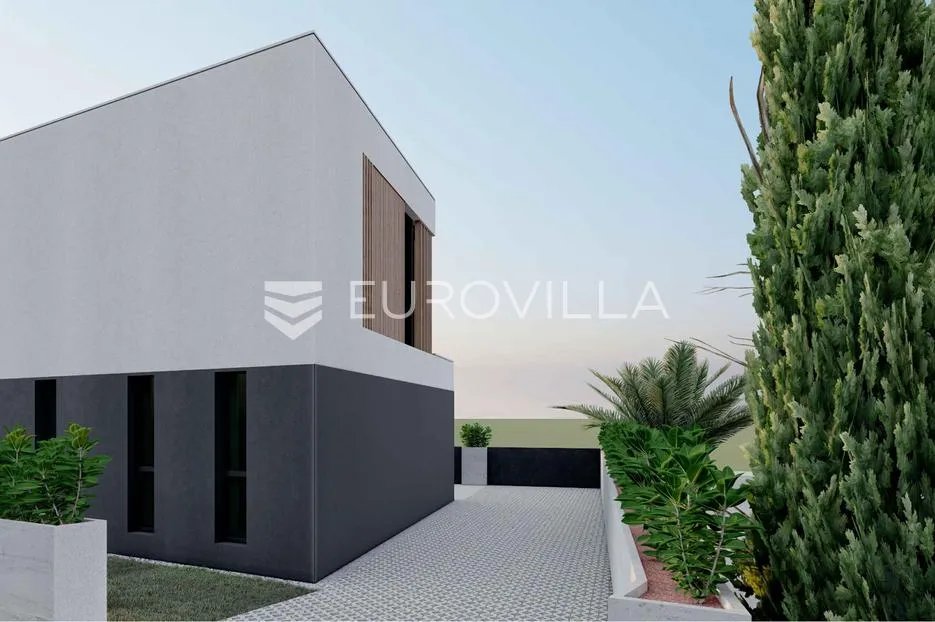 vodice, građevinsko zemljište 468 m², s projektom i dozvolm za vilu - slika 30