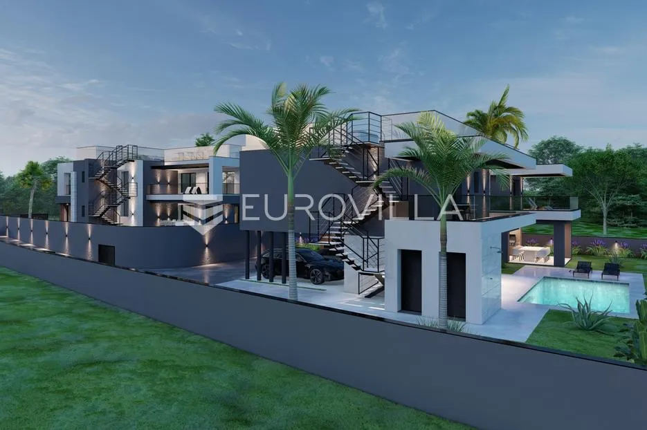 istra, pomer, unikatna, moderna villa 20 m od mora 417 m² - slika 16