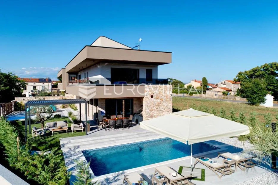 istra, marčana, moderna vila s bazenom i wellness oazom - slika 3
