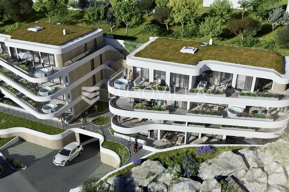 opatija, volosko, luksuzan četverosoban stan 149,62 m², pogled na more - slika 2