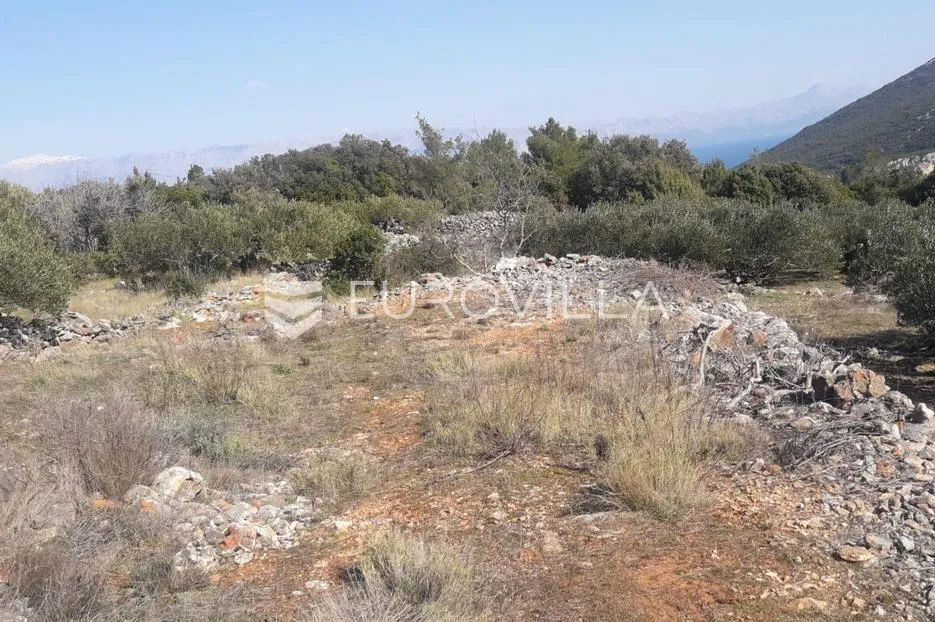 hvar, zastražišće, poljoprivredno zemljište, s pogledom na more - slika 8